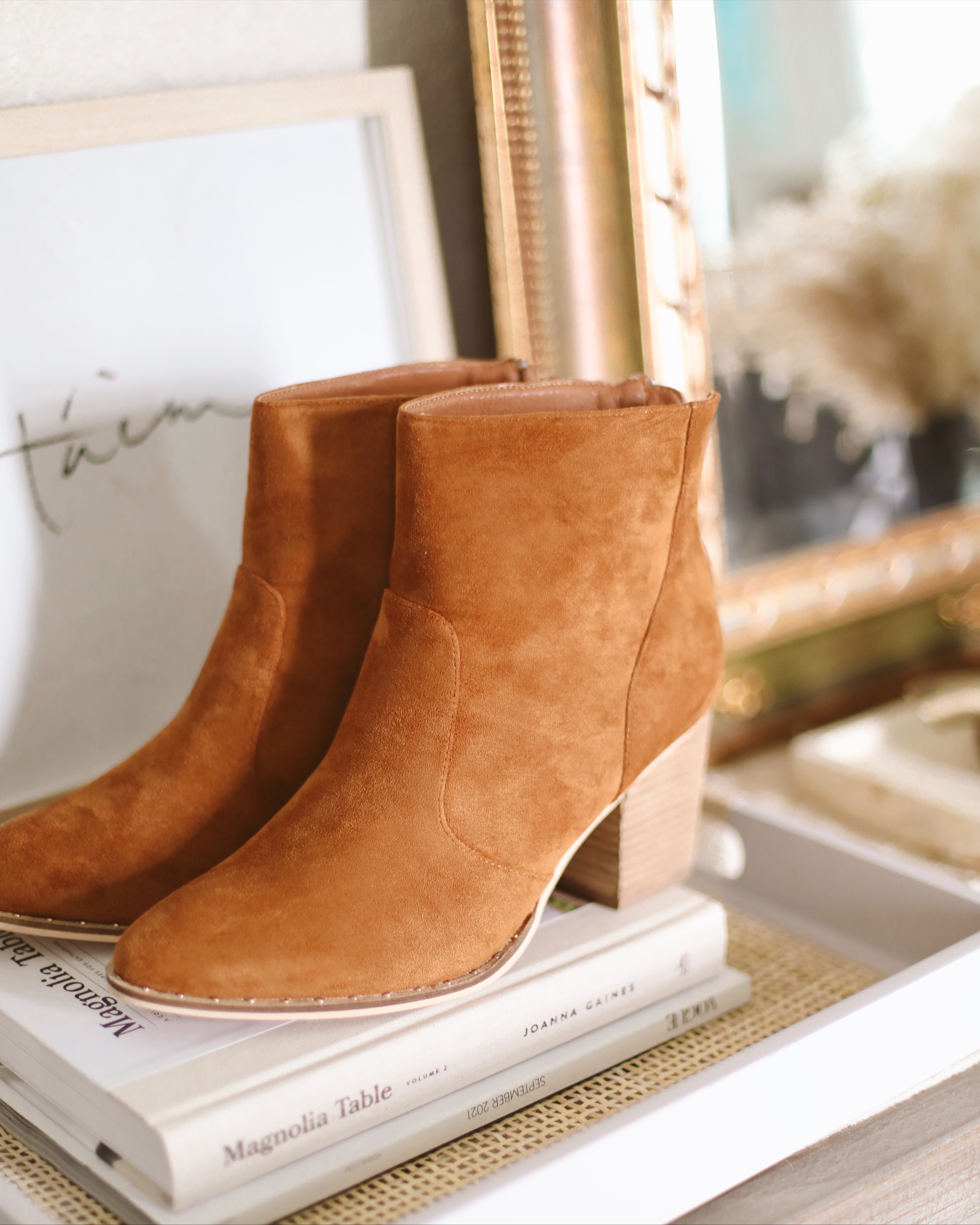 Red Dress Boutique Chic Tan Ankle Booties | Affordable by Amanda