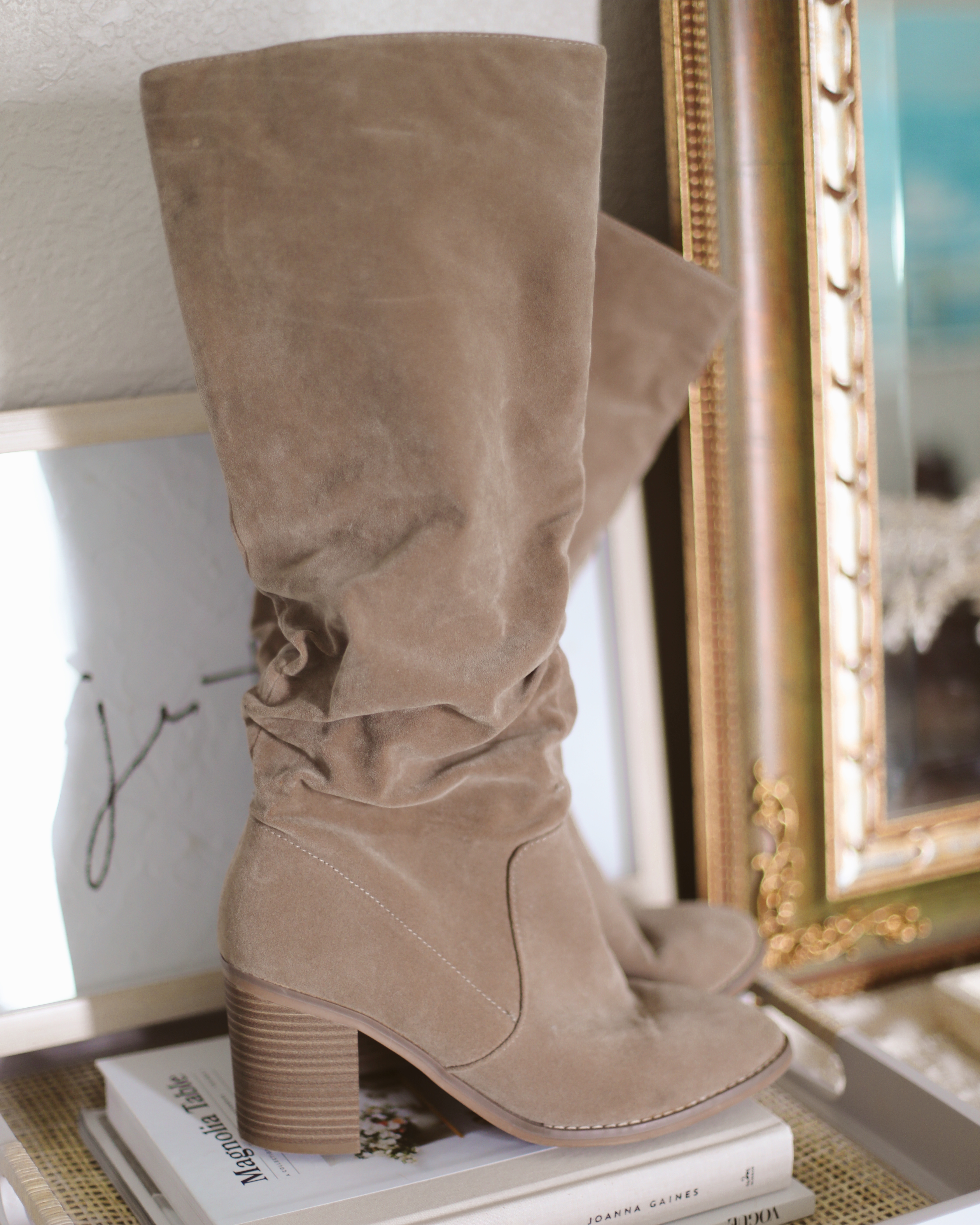Women's Lainee Heeled Scrunch Boots - Universal Thread™ | Affordable by Amanda | 7 Accessory Trends for Fall 2021