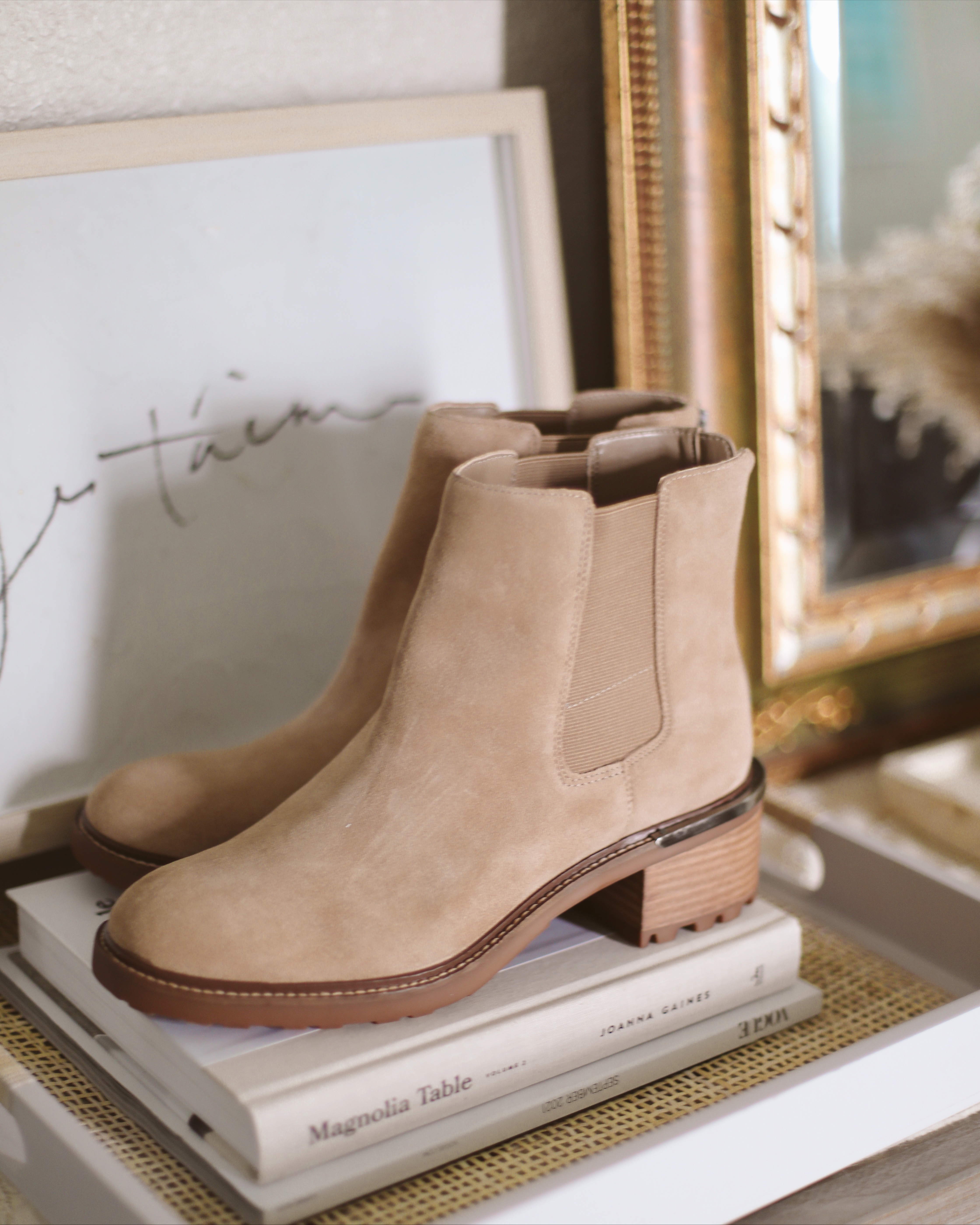 Vince Camuto Suede Chelsea Boots - Kelivena | Affordable by Amanda