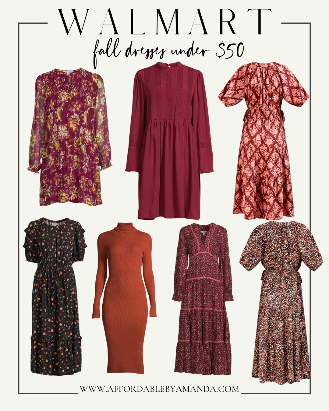 Walmart Fall Dresses for Women. Affordable Fall Dresses from Walmart for 2021. Best Walmart Maxi Dresses for Fall 2021. 