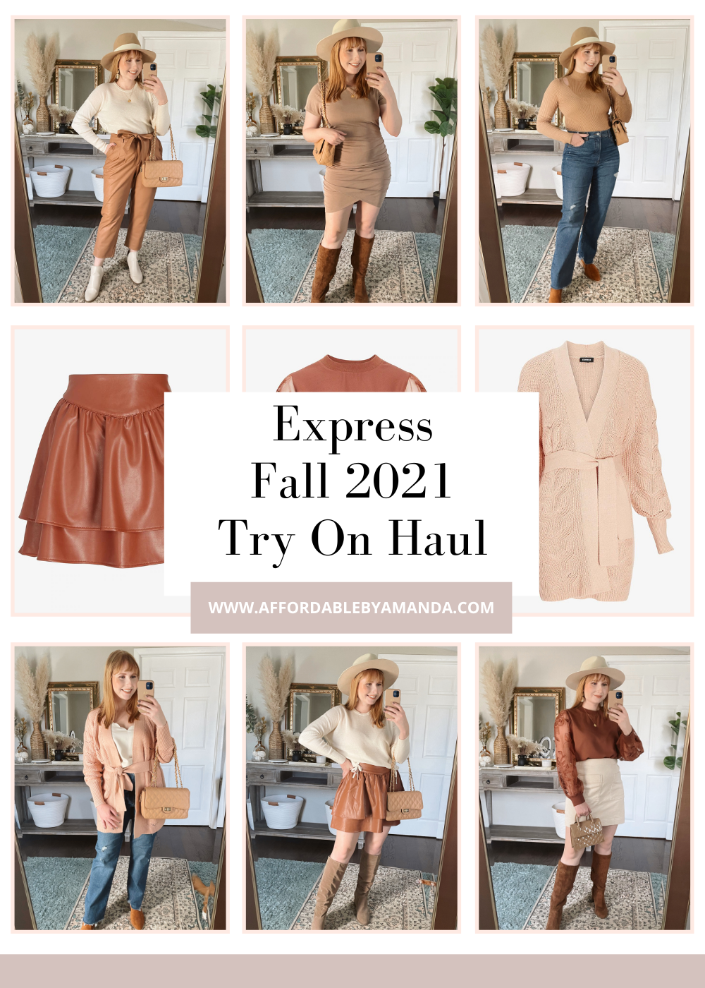 Express Fall Try On Haul - Affordable by Amanda