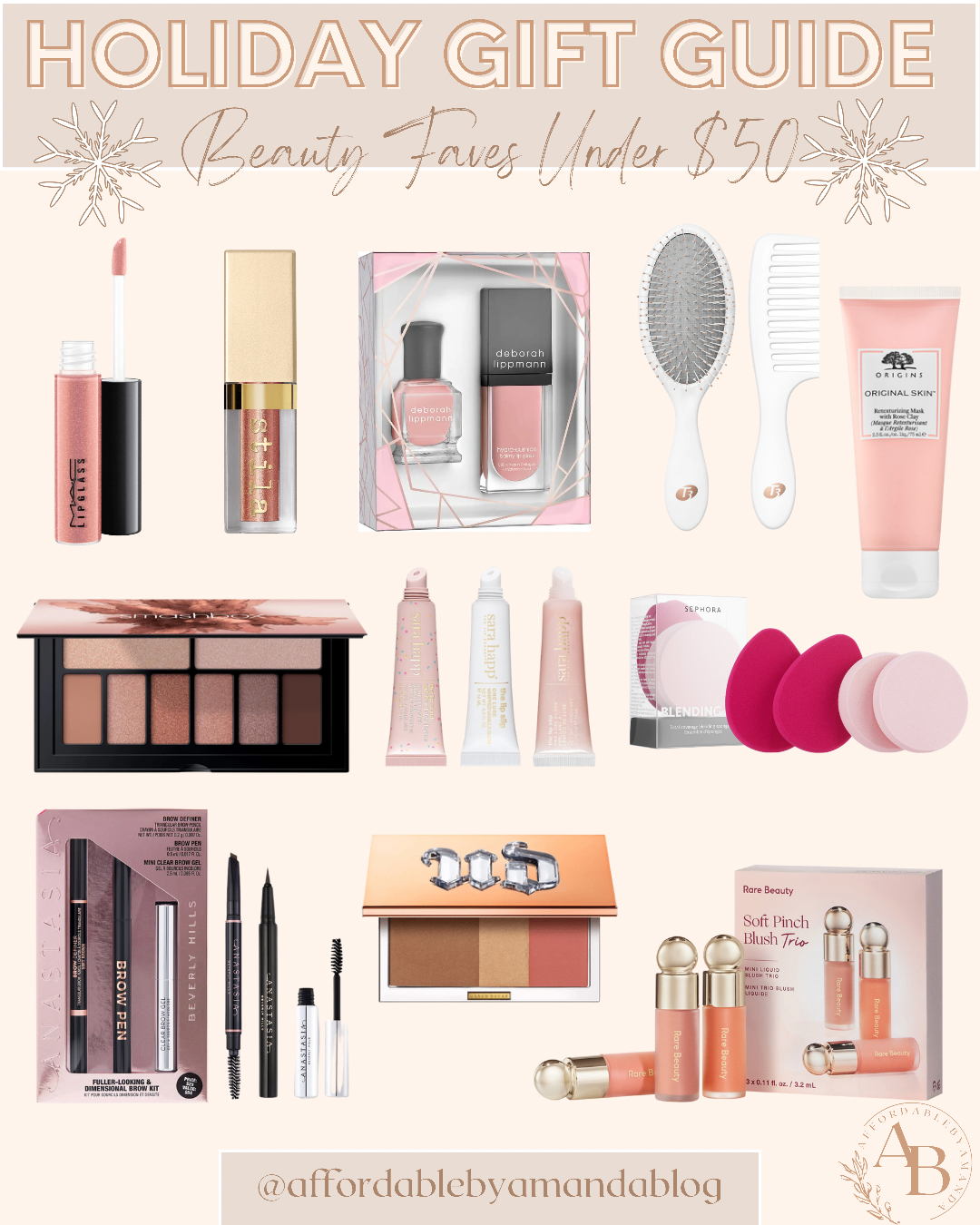 Holiday Gift Guide: Gifts for Beauty Lovers Under $50. The Complete Gift Guide For Beauty Lovers. Gift Ideas for Beauty Lovers. Best Beauty Gifts 2021