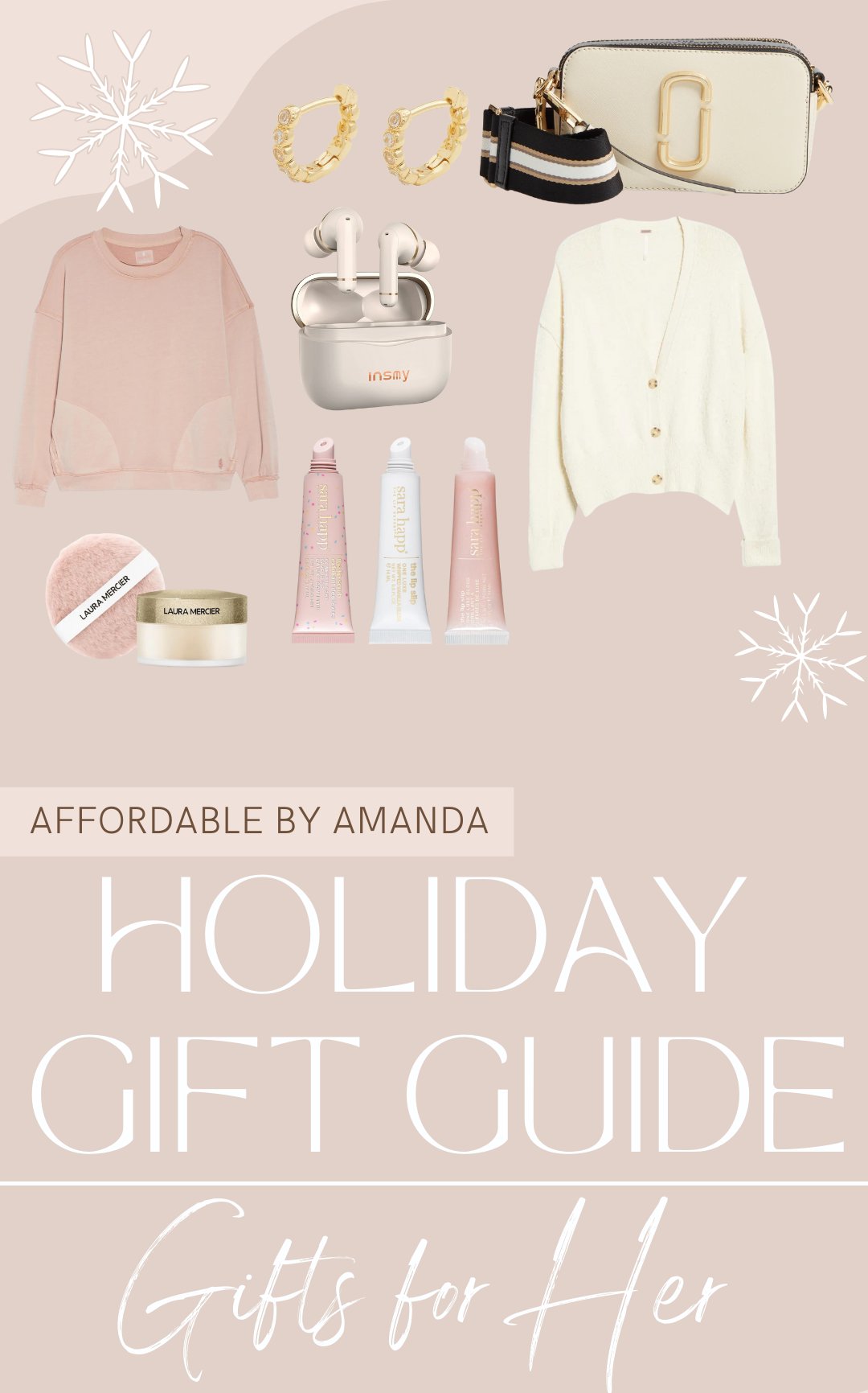 Holiday Gift Guide: Gifts for Her | Affordable by Amanda | Holiday Gift Ideas 2021