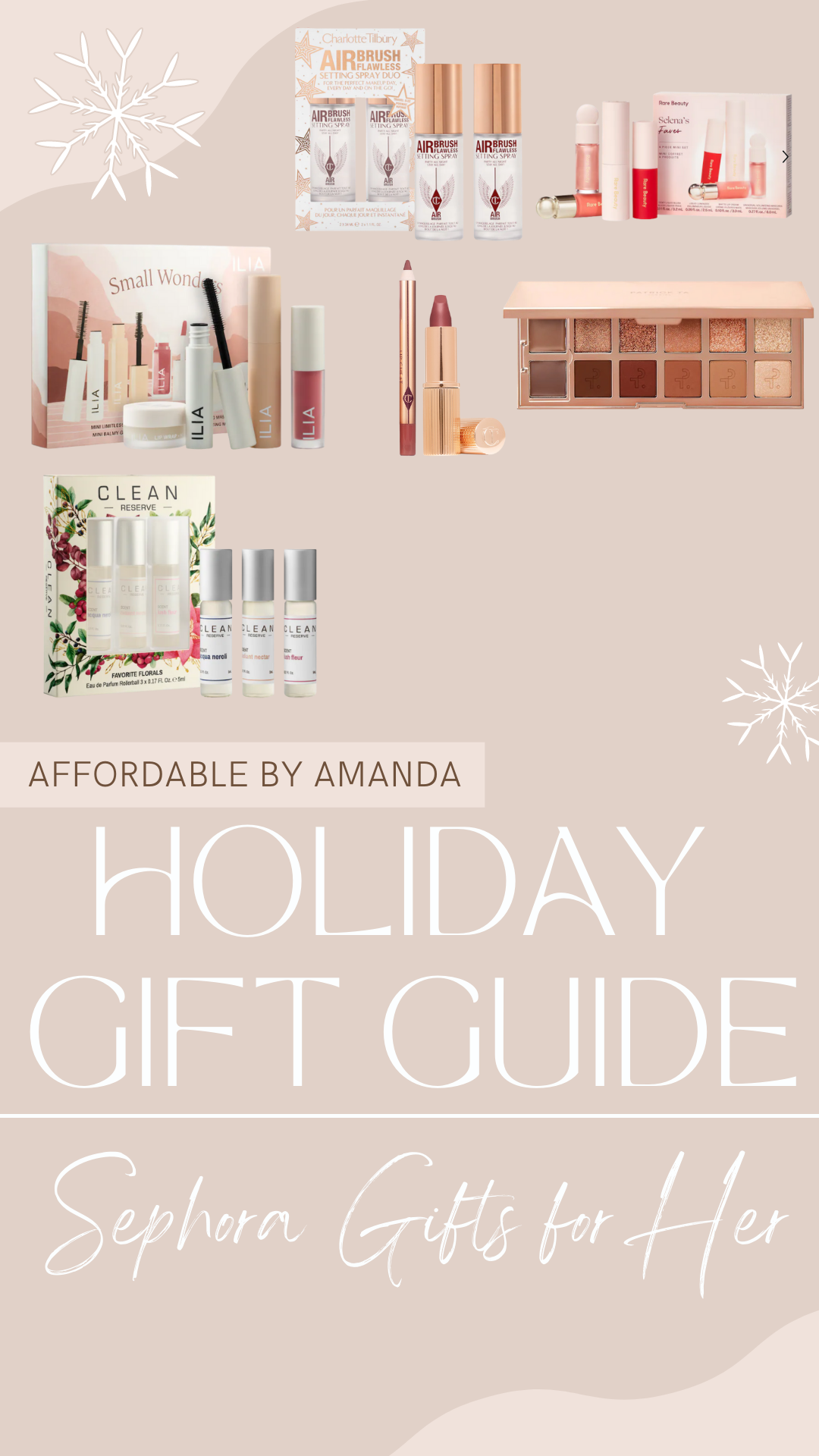 30+ Best Sephora Gifts for Her - Holiday Gift Guide for Her - Holiday Sale at Sephora