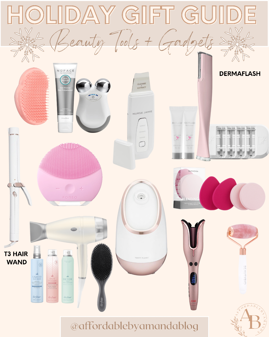 Holiday Gift Guide: Beauty Tools and Gadgets - Affordable by Amanda