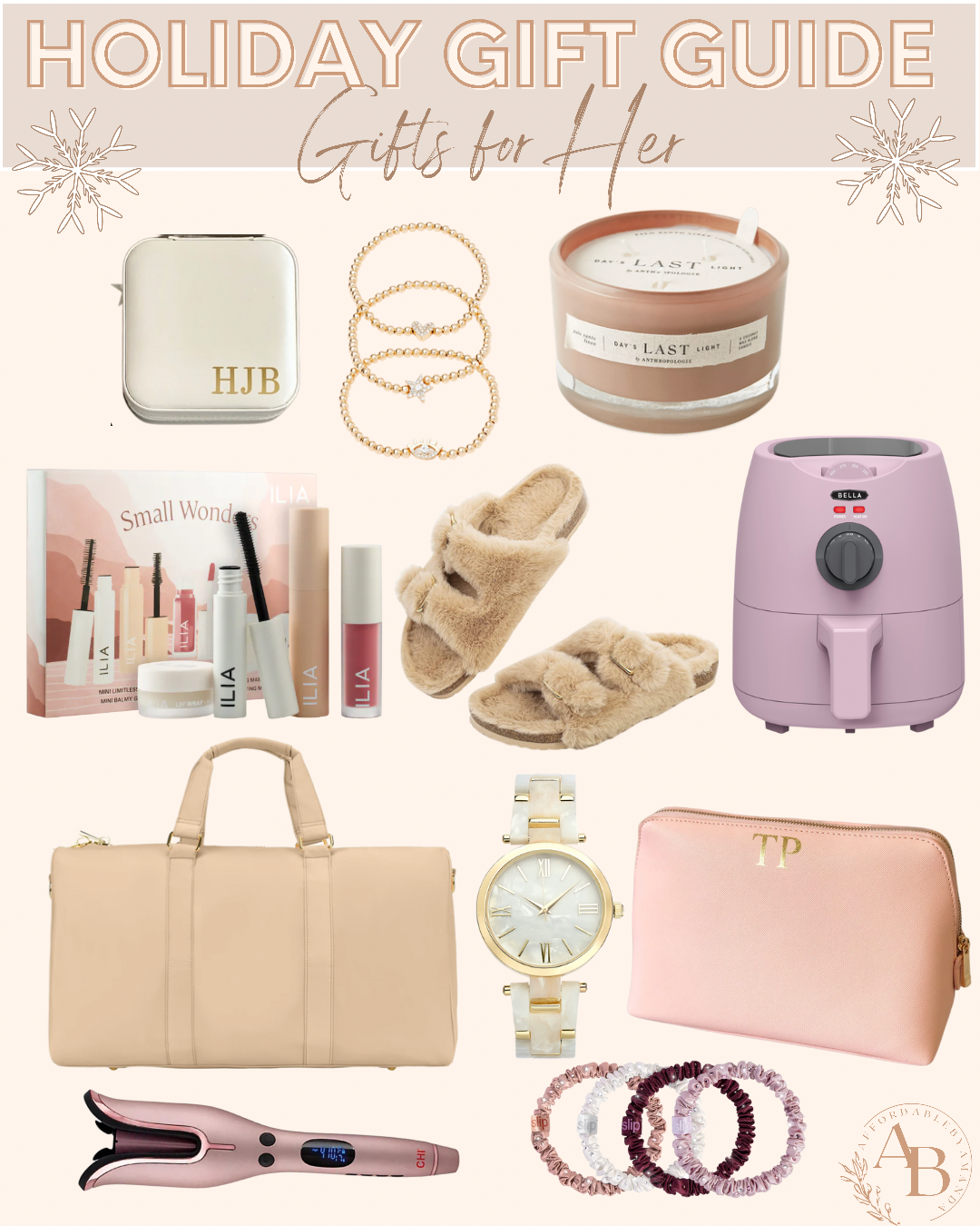 Top 10 Christmas Presents for Her. Inexpensive Gifts for the Woman Who Has Everything. Holiday Gift Guide for Her.