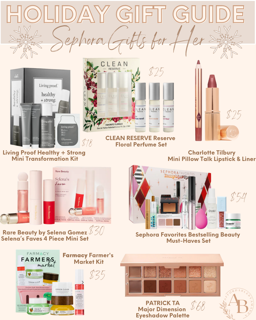 30+ Best Sephora Gifts for Her in 2021 - Affordable by Amanda