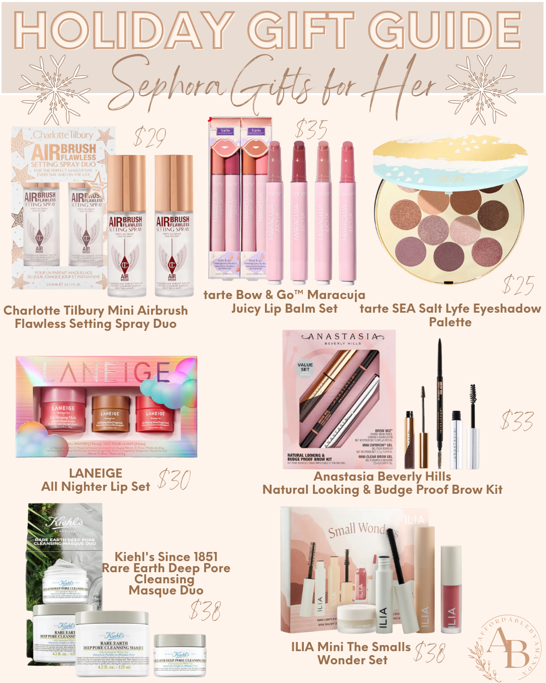 30+ Best Sephora Gifts for Her in 2021 - Affordable by Amanda