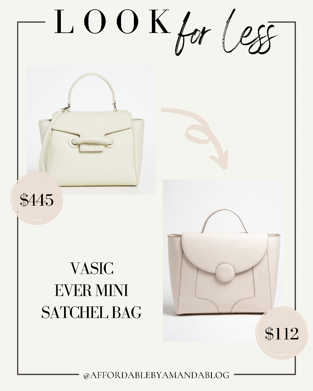 Vasic Ever Mini Satchel Bag | Shopbop | Affordable by Amanda