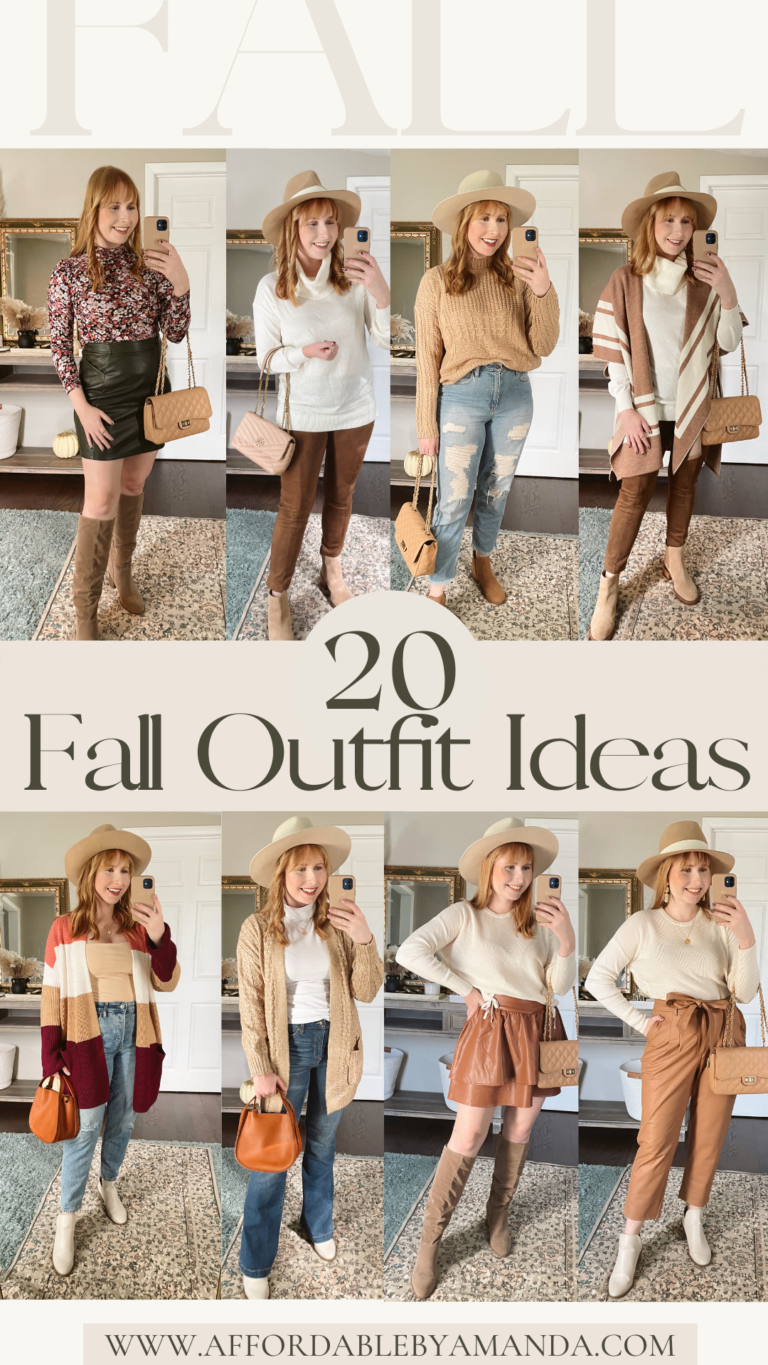 Fall Outfit Inspiration for All of Your Upcoming Events