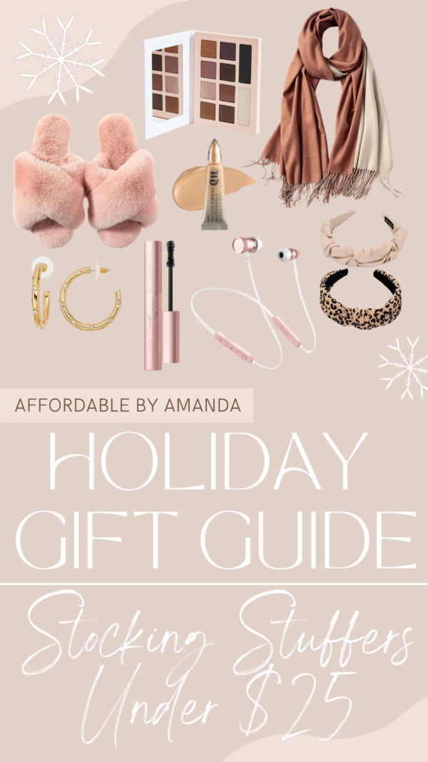 Stocking Stuffers Under $25 - Affordable By Amanda