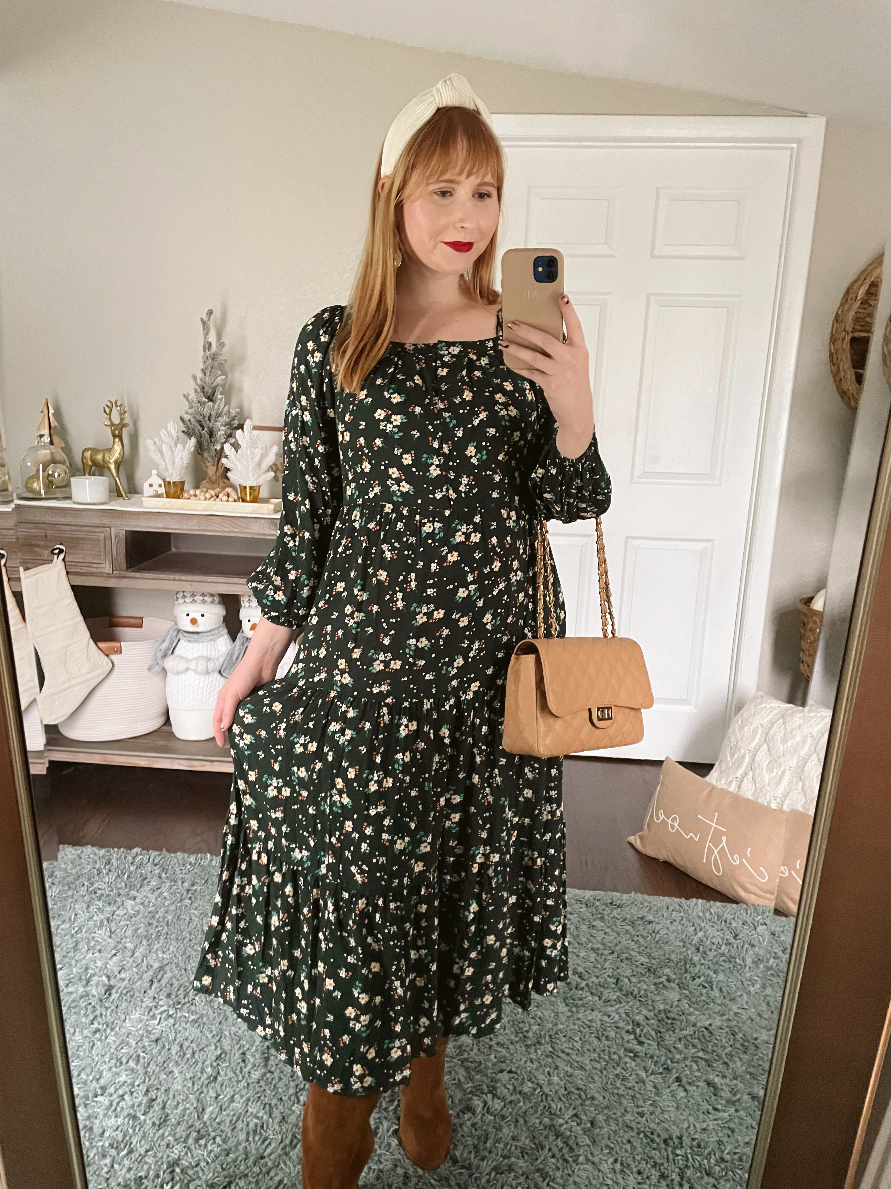 Old navy clearance green velvet dress