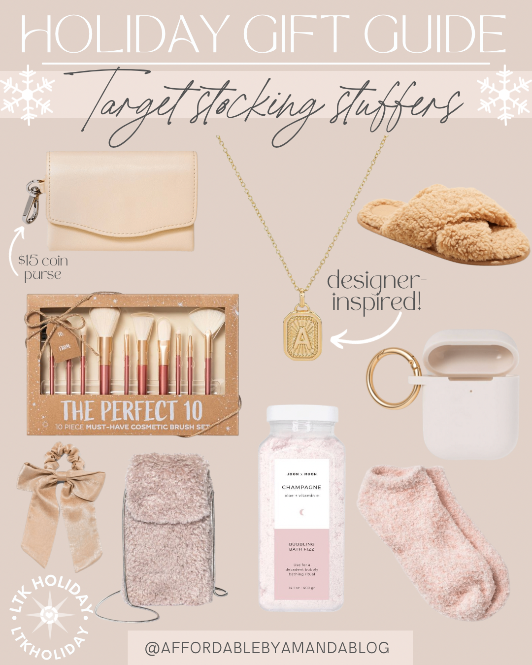 Target Stocking Stuffers for Her - Affordable by Amanda