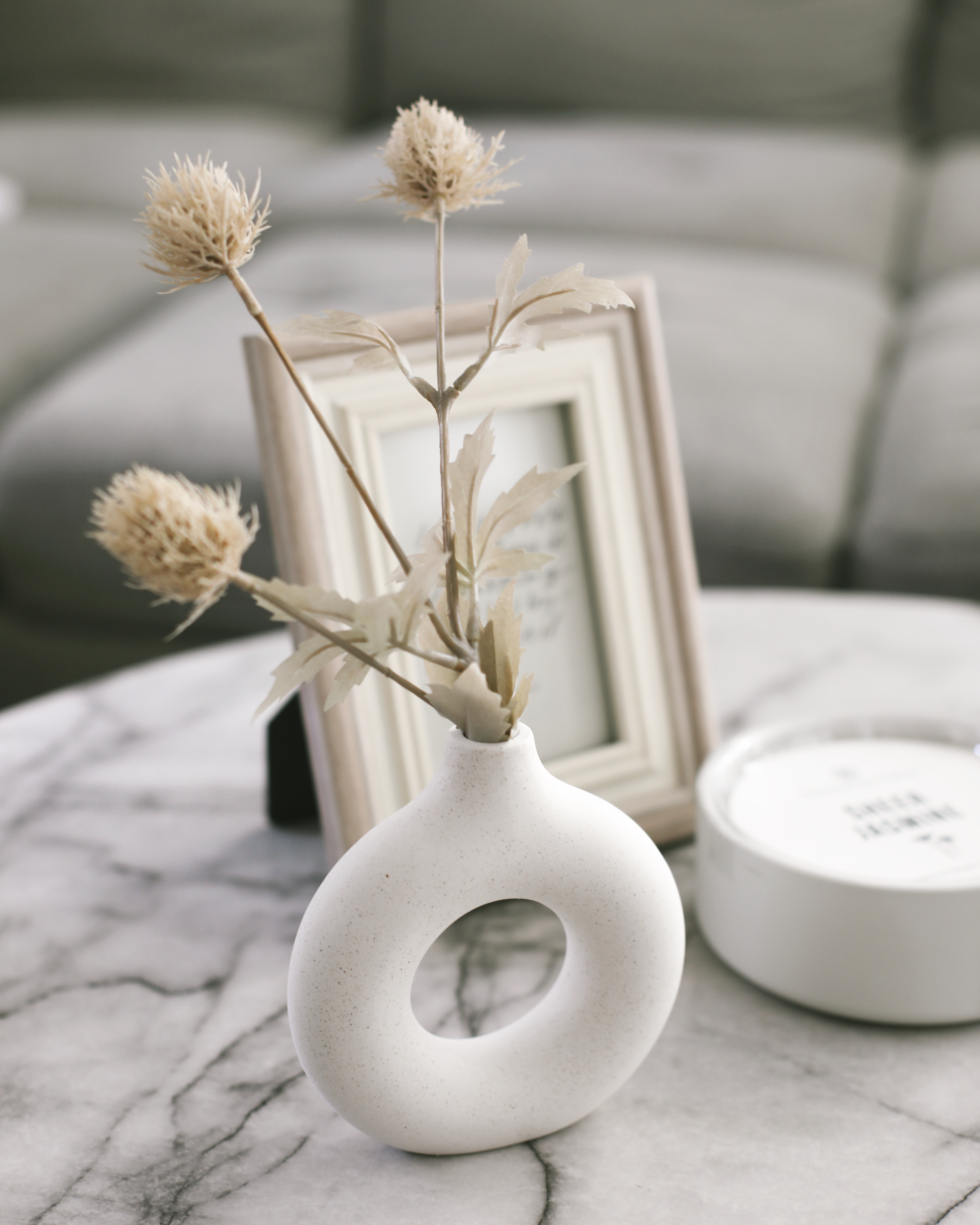 Round Shape Flower Vase Room Decor Ceramic Vase Home Decoration - Affordable by Amanda - Walmart Home Finds for Spring