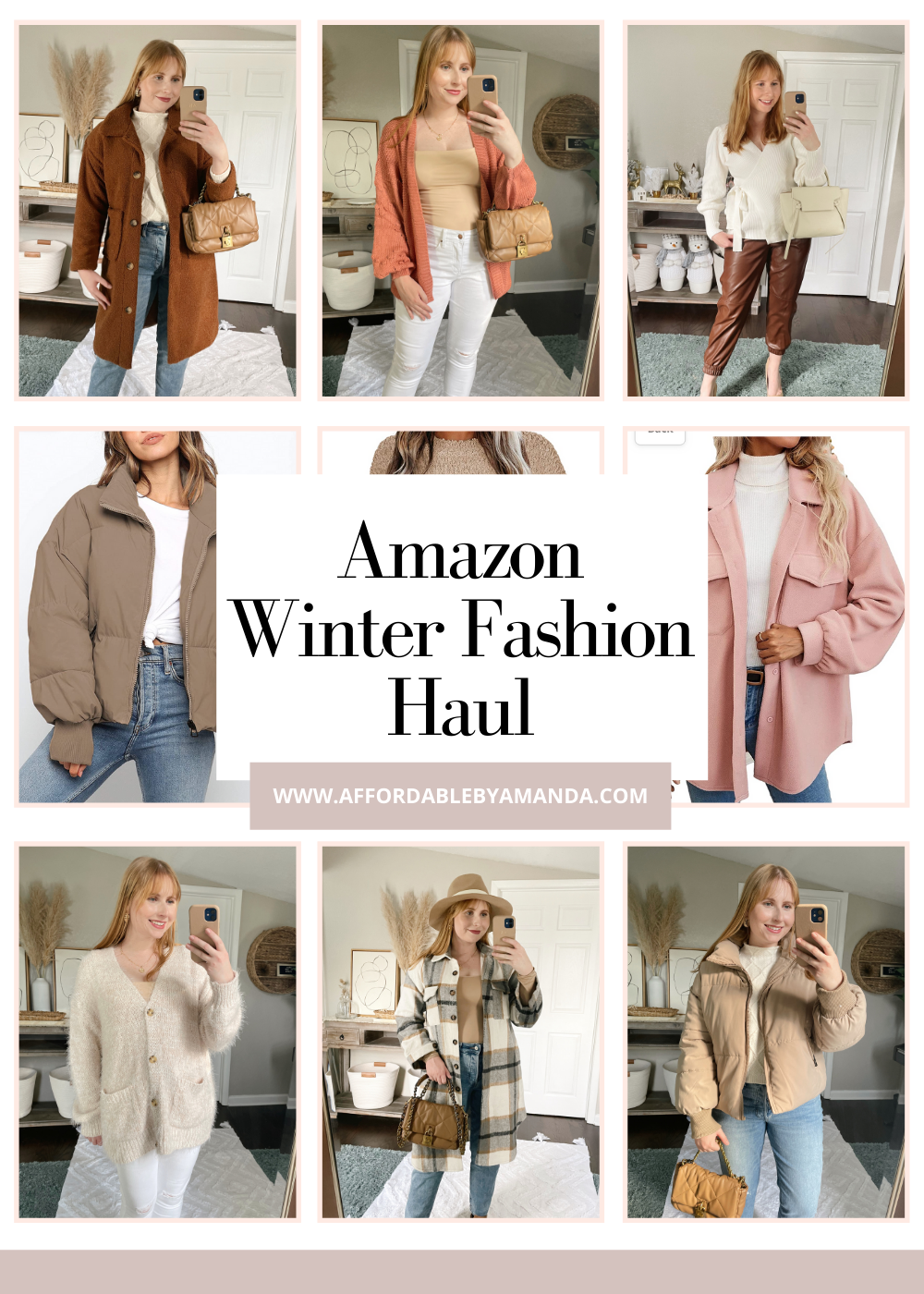 Amazon Winter Fashion Haul - Affordable by Amanda