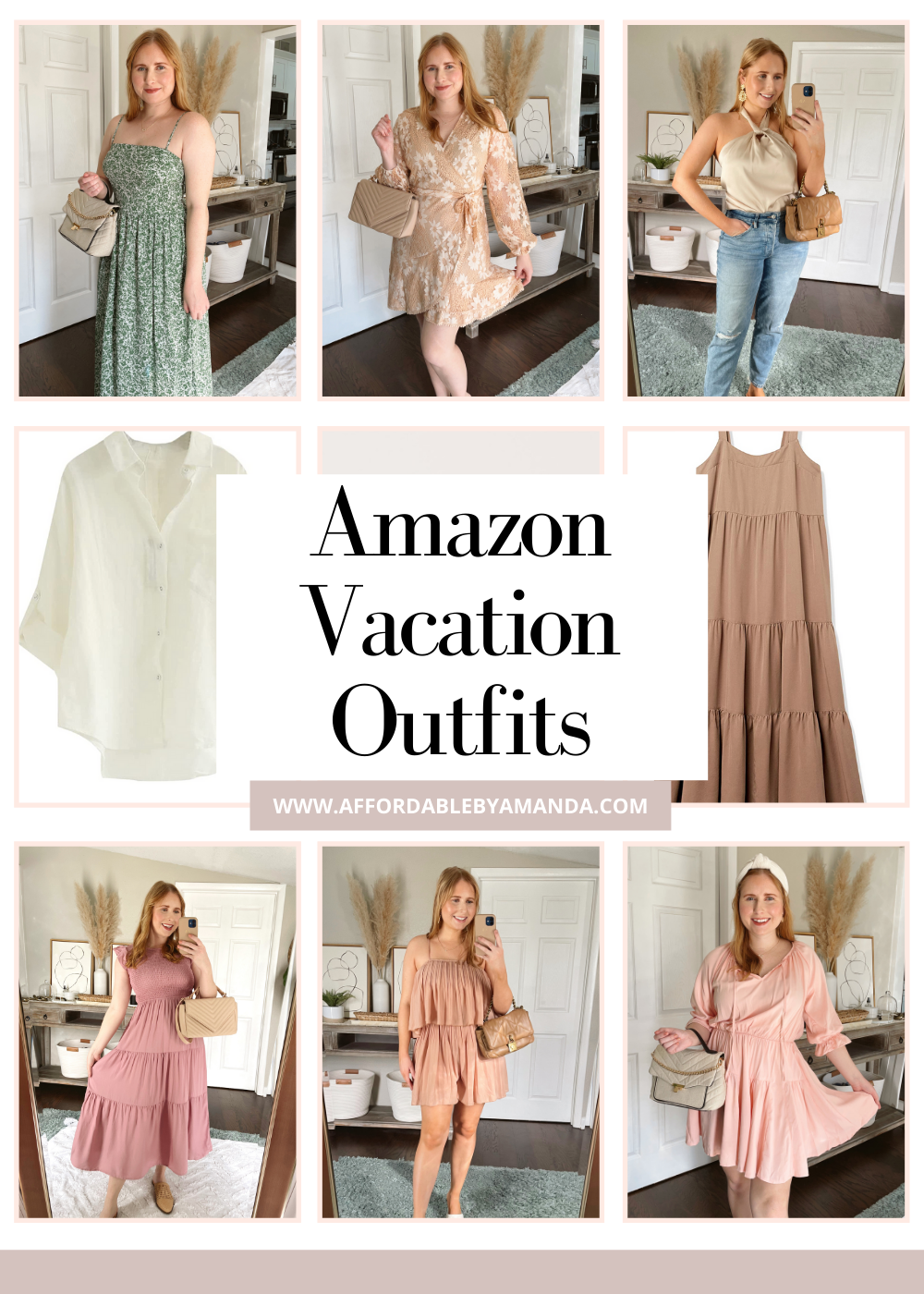 Amazon Vacation Outfits 2022 - Affordable by Amanda