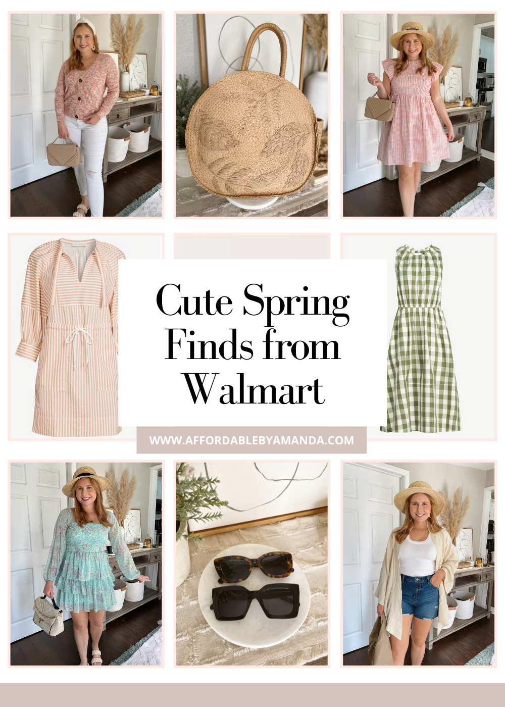 Cute Spring Finds from Walmart - Affordable by Amanda
