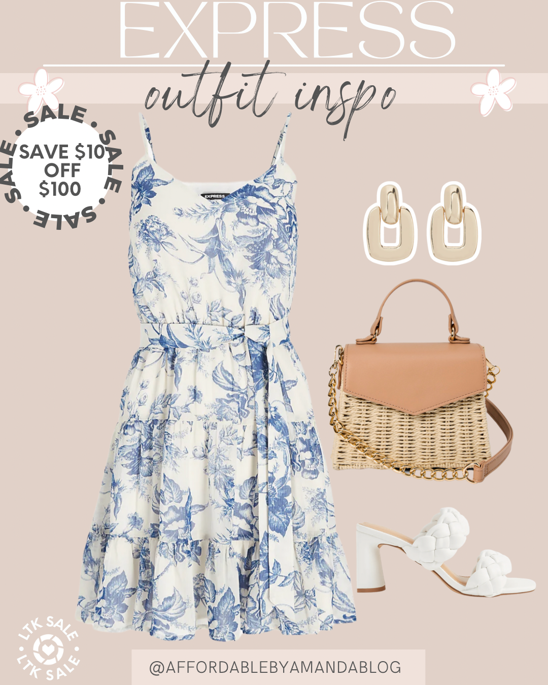 Spring Outfits from Express 2022 - Dresses from Express - Express Dresses on Sale 