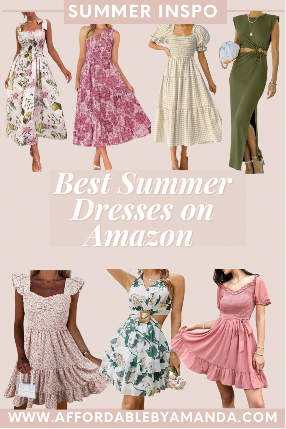 Best Summer Dresses on Amazon - Affordable by Amanda 
