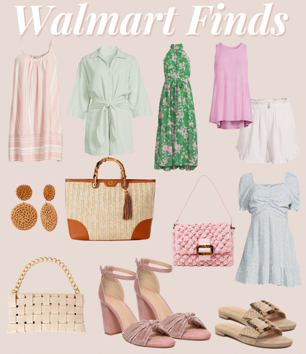 New Walmart Finds to Refresh Your Wardrobe - Best Walmart Womens Dresses - Casual Summer Outfits 2022 - Affordable Walmart Fashion