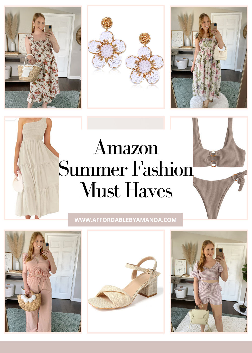Summer Fashion Must Haves - Affordable by Amanda