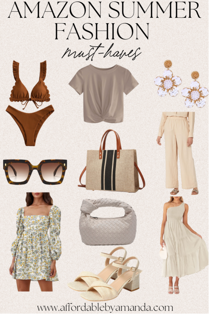 Amazon Summer Fashion Must Haves - Affordable by Amanda