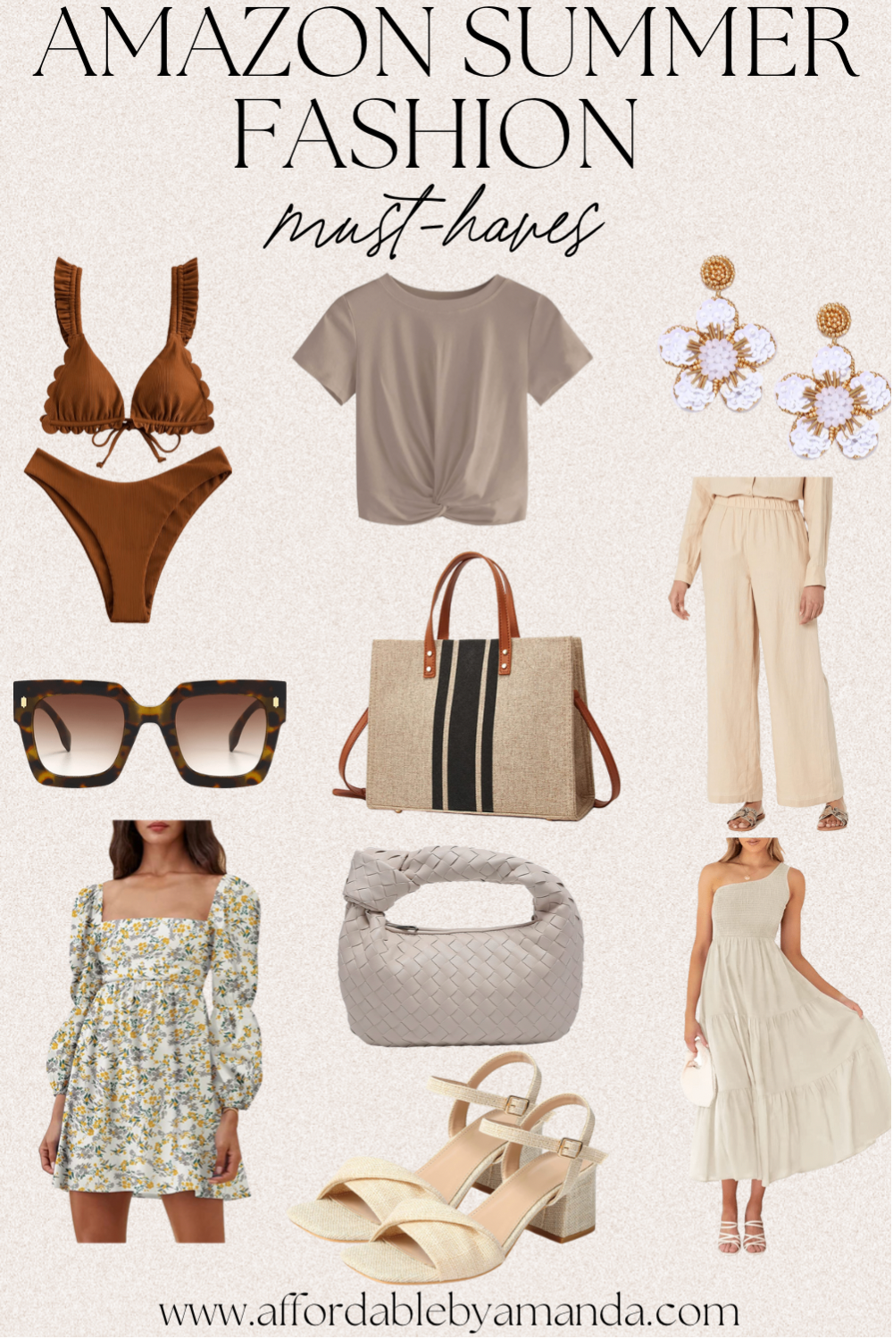 Summer Fashion Must Haves - Affordable by Amanda