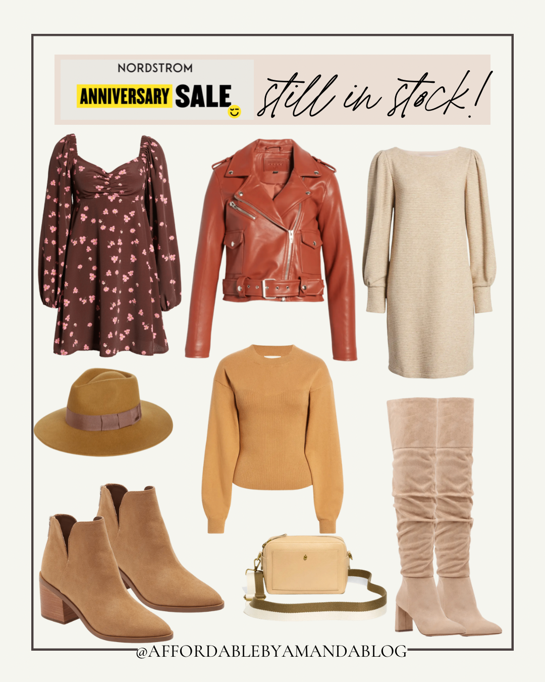 The Best Fall Finds from the Nordstrom Anniversary Sale 2022- Affordable by Amanda