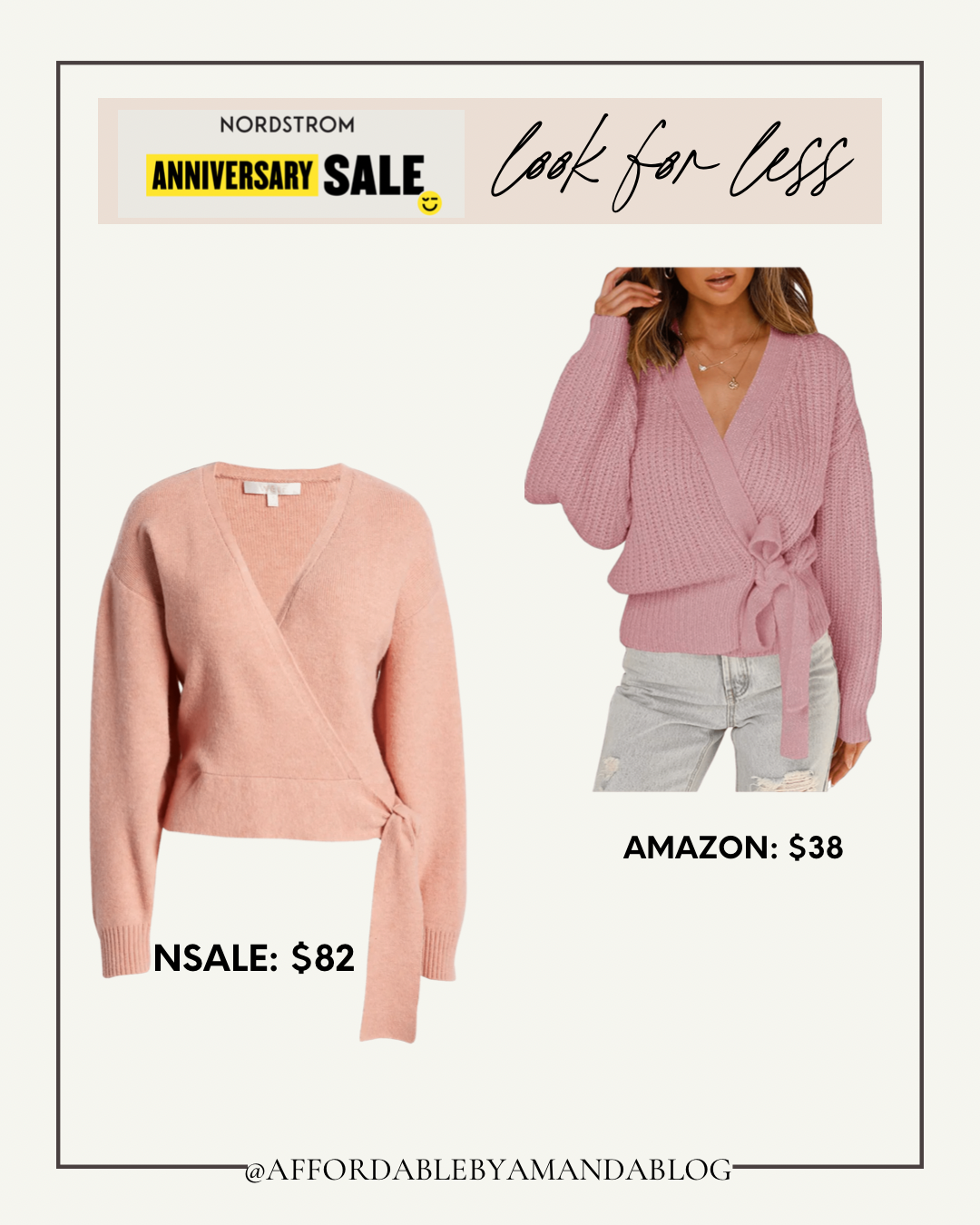 WAYF Davey Wrap Cardigan at Nordstrom - Nordstrom Anniversary Sale Looks for Less on Amazon | Nordstrom Anniversary Sale 2022 Fall Fashion Finds and Looks from Amazon