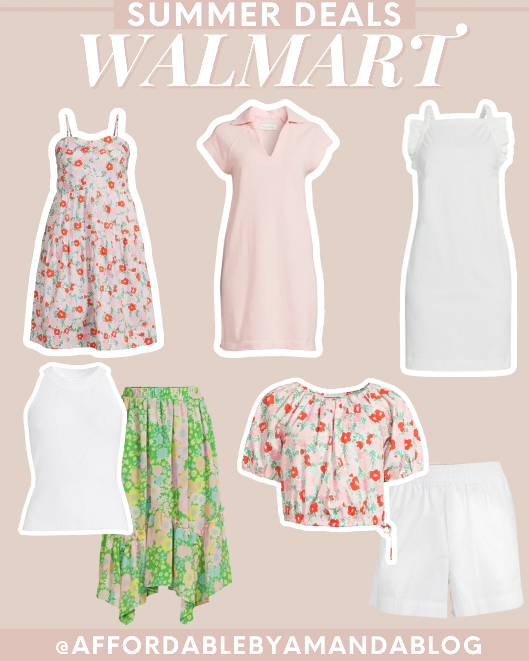 Walmart Summer Fashion Finds 2022 - Affordable by Amanda 