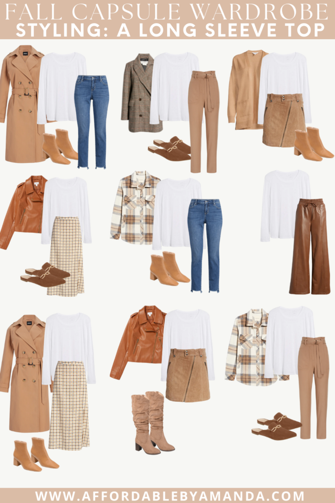 Fall Capsule Wardrobe 2022 - Affordable by Amanda