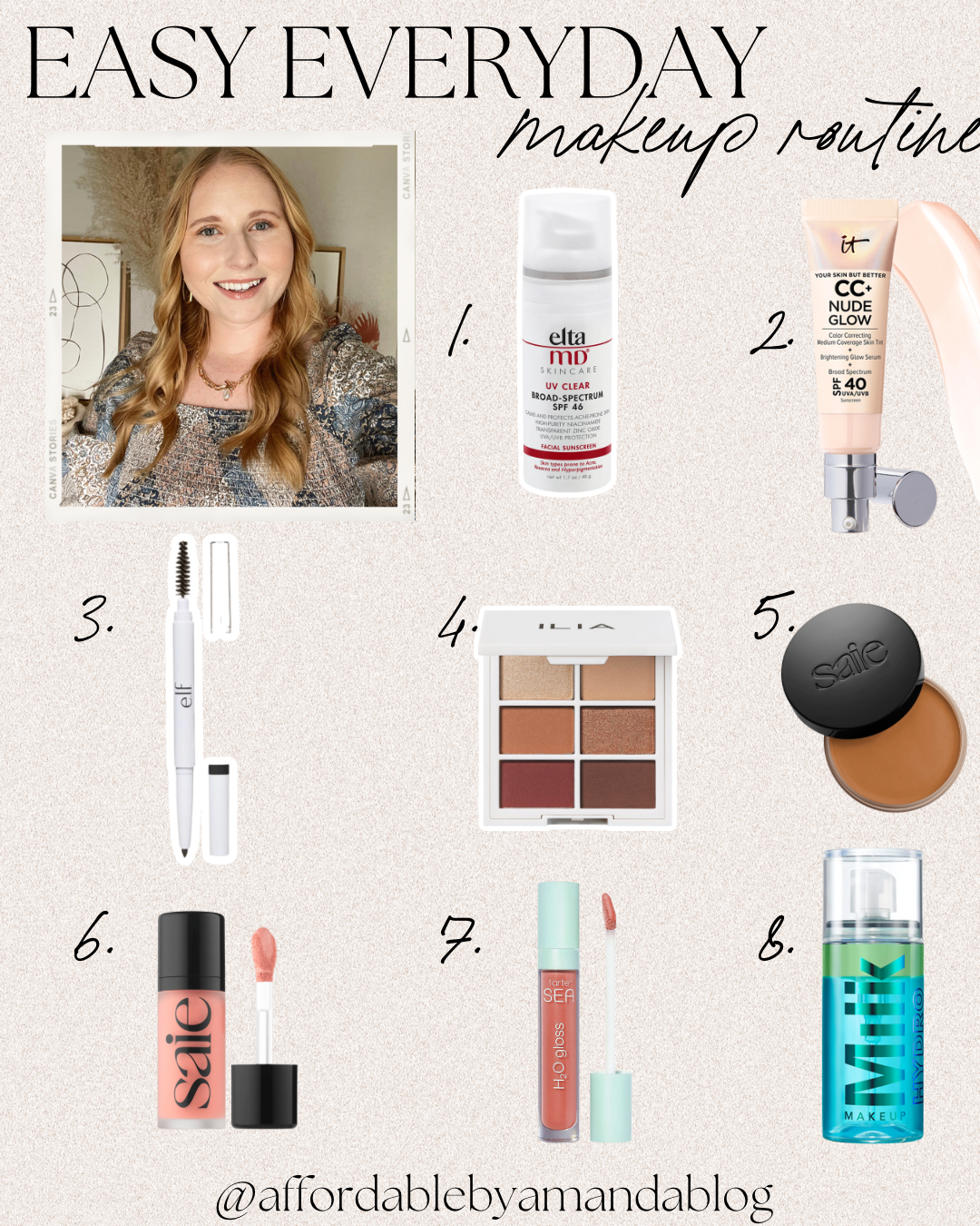 My Easy Everyday Makeup Routine