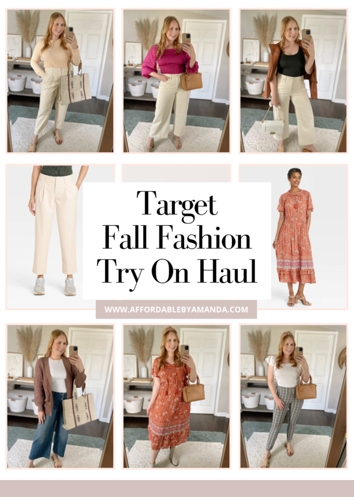 Target Fall Fashion Finds Under 40 Affordable by Amanda