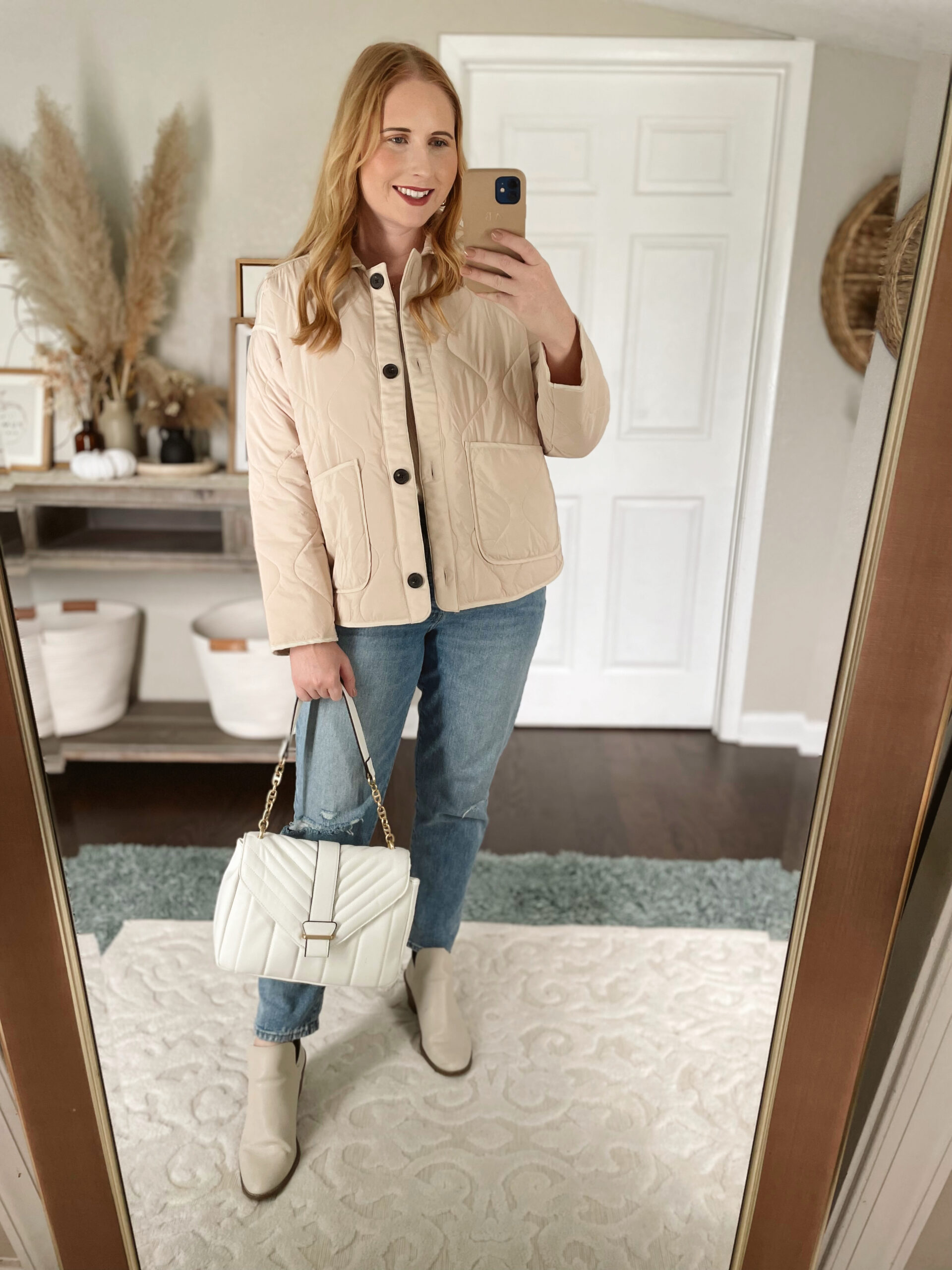 Oversized Quilted Utility Jacket for Women - Affordable by Amanda