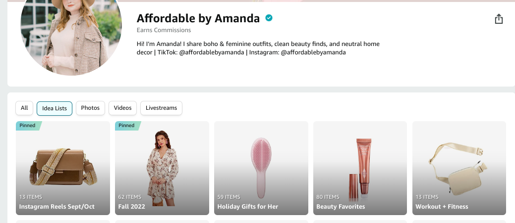 How to Create an Amazon Storefront as an Influencer