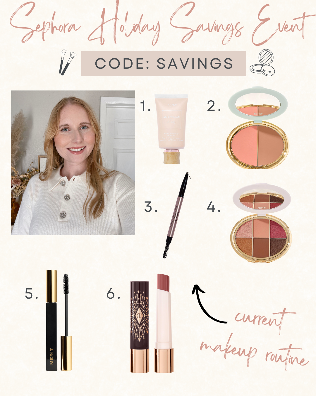 Fall Makeup Routine with Products from the Sephora Sale