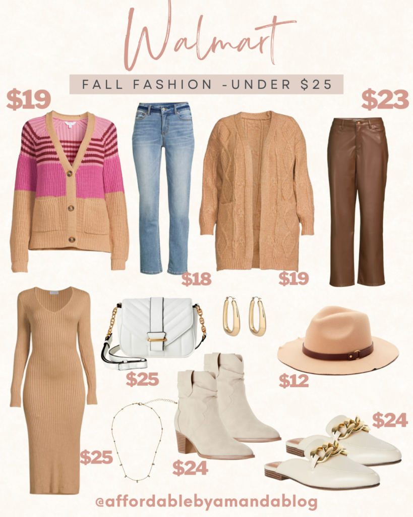 Walmart Fall Fashion Finds Under 25 Affordable by Amanda