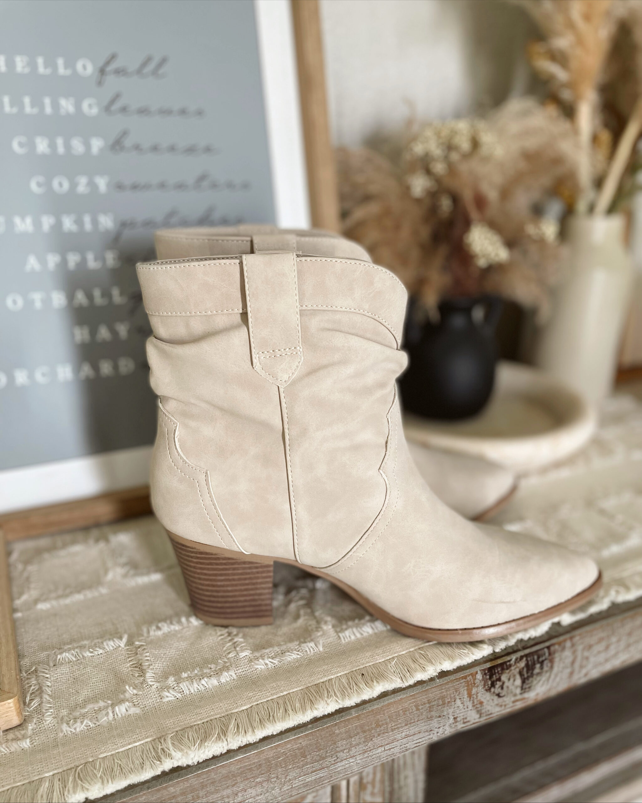 Time and Tru Women's Western Slouch Boots - 5 Fall 2022 Shoe Trends 