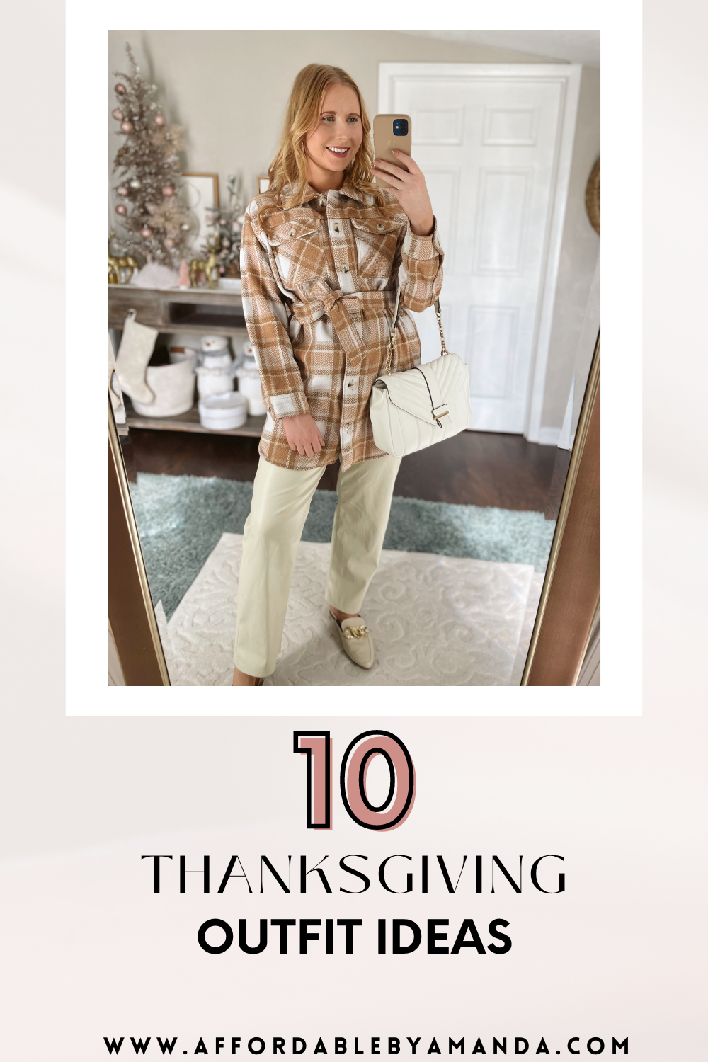10 Thanksgiving Outfit Ideas 2022 - Affordable by Amanda