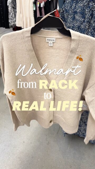 Walmart in store vs on me in real life fall fashion try on haul 2026 ✨🍂 F0llow @affordablebyamanda for more Walmart fashion finds like these!!