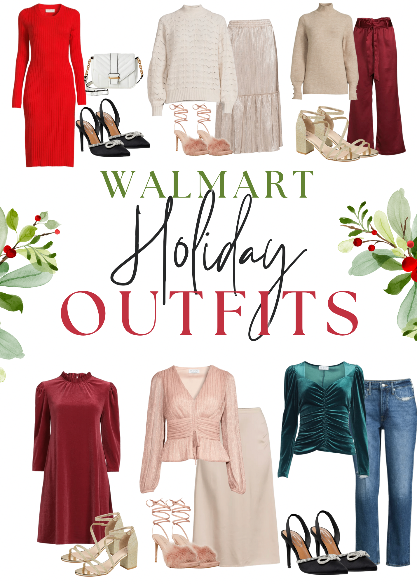 Walmart Holiday Outfits 2022