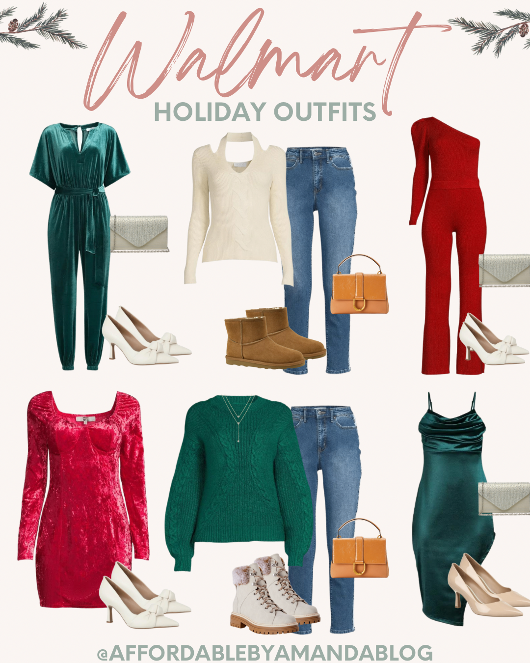 Holiday Outfit Ideas from Walmart | Walmart Outfit Ideas 2022