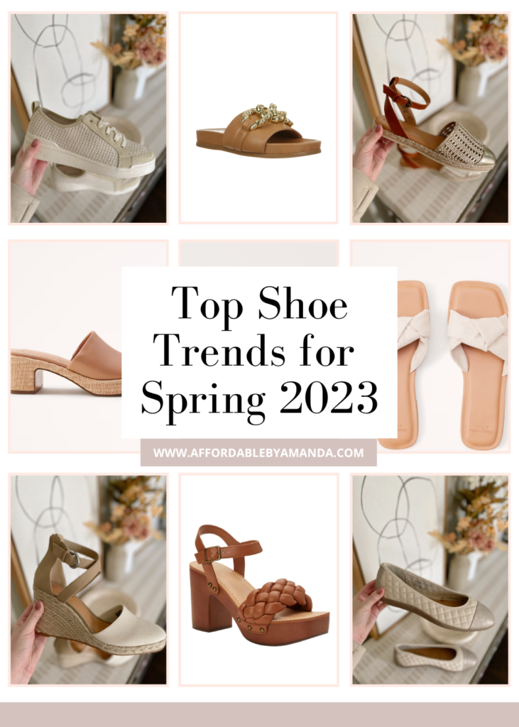 Top Spring Shoe Trends for 2023 - Affordable by Amanda