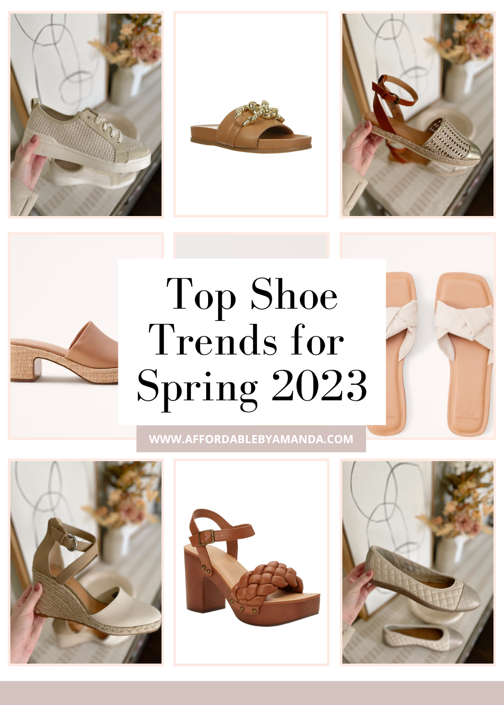 Spring and store summer shoes