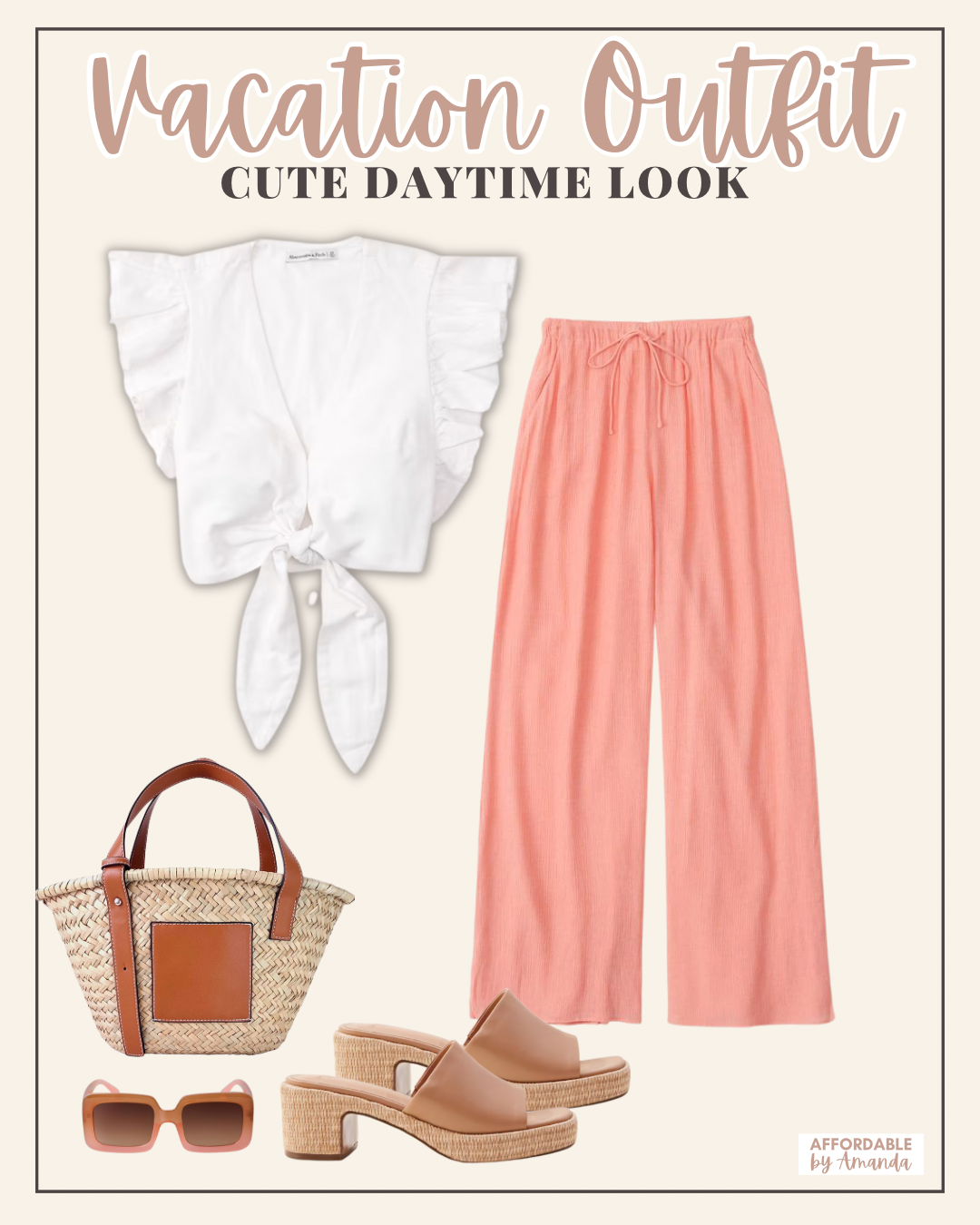 10 Vacation Outfit Ideas 2023 - Affordable by Amanda