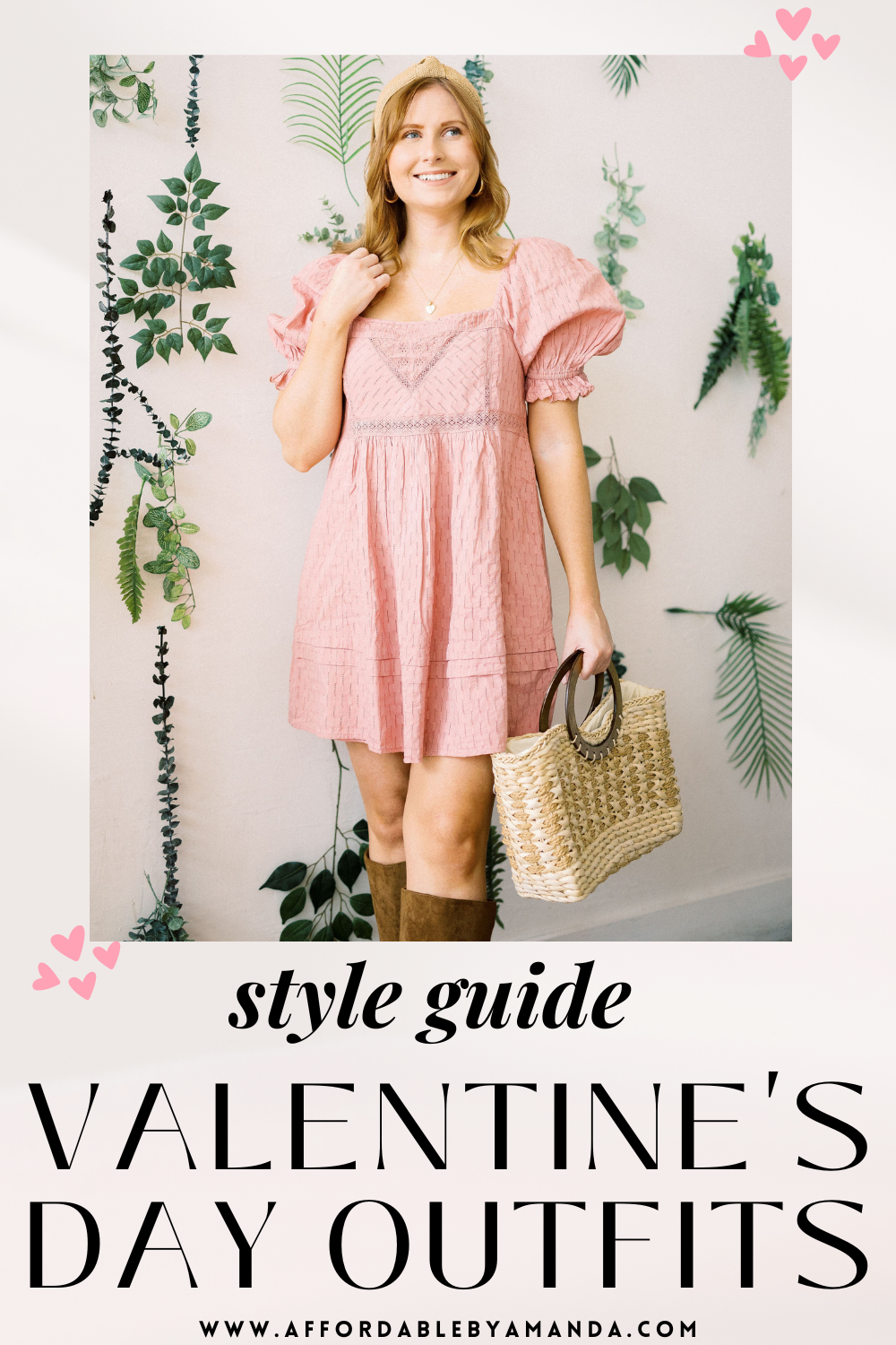 Valentine's Day Outfit Ideas - Affordable by Amanda