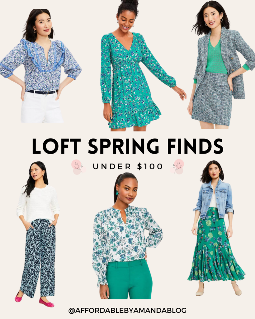 LOFT Spring Try On Haul 2023 Affordable by Amanda