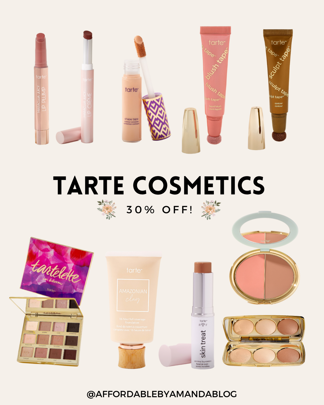 LTK Sale 2023 - Tarte Cosmetics Makeup Sale 