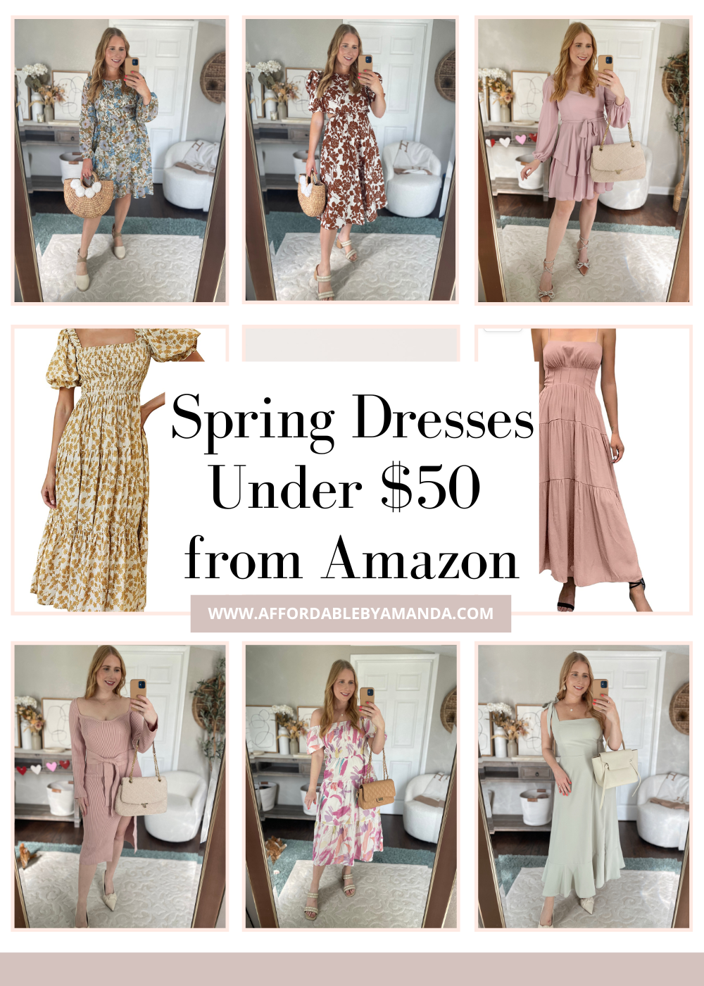 Spring Fashion on Amazon 2023 - Best Selling Spring Dresses From Amazon - Spring Dresses from Amazon for 2023 - Affordable by Amanda