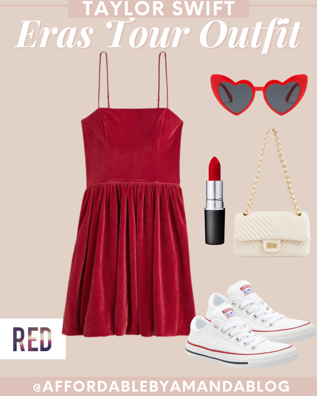 What to Wear to Taylor Swift's Eras Concert - Taylor Swift Red Era Outfits - Affordable by Amanda